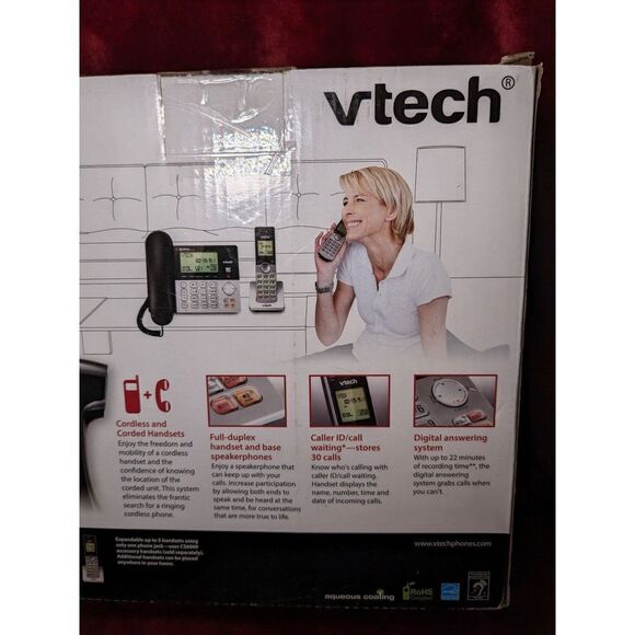 VTech answering machine and cordless phone NIB - Picture 6 of 11